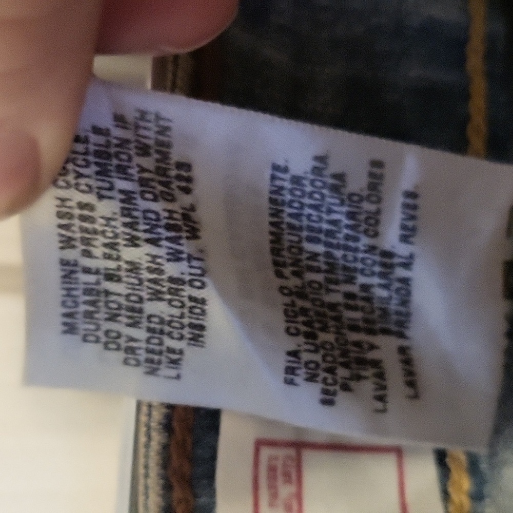Vintage Women's Levi's 10 Long Stretch Low Rise Bootcut - Picture 8 of 12
